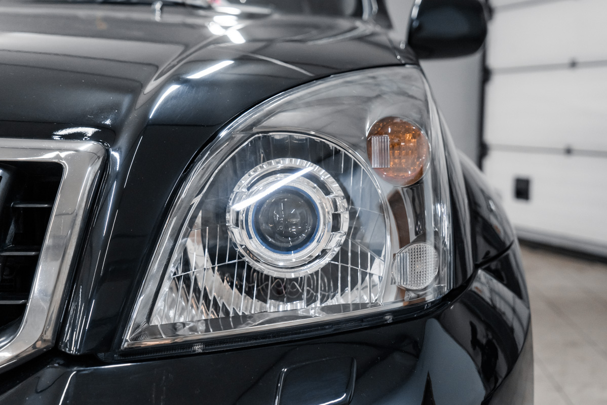 Как снять фары на прадо 120 Установка LED-линз на Тойота Ленд Крузер Прадо 120 (Toyota Land Cruiser Prado 12