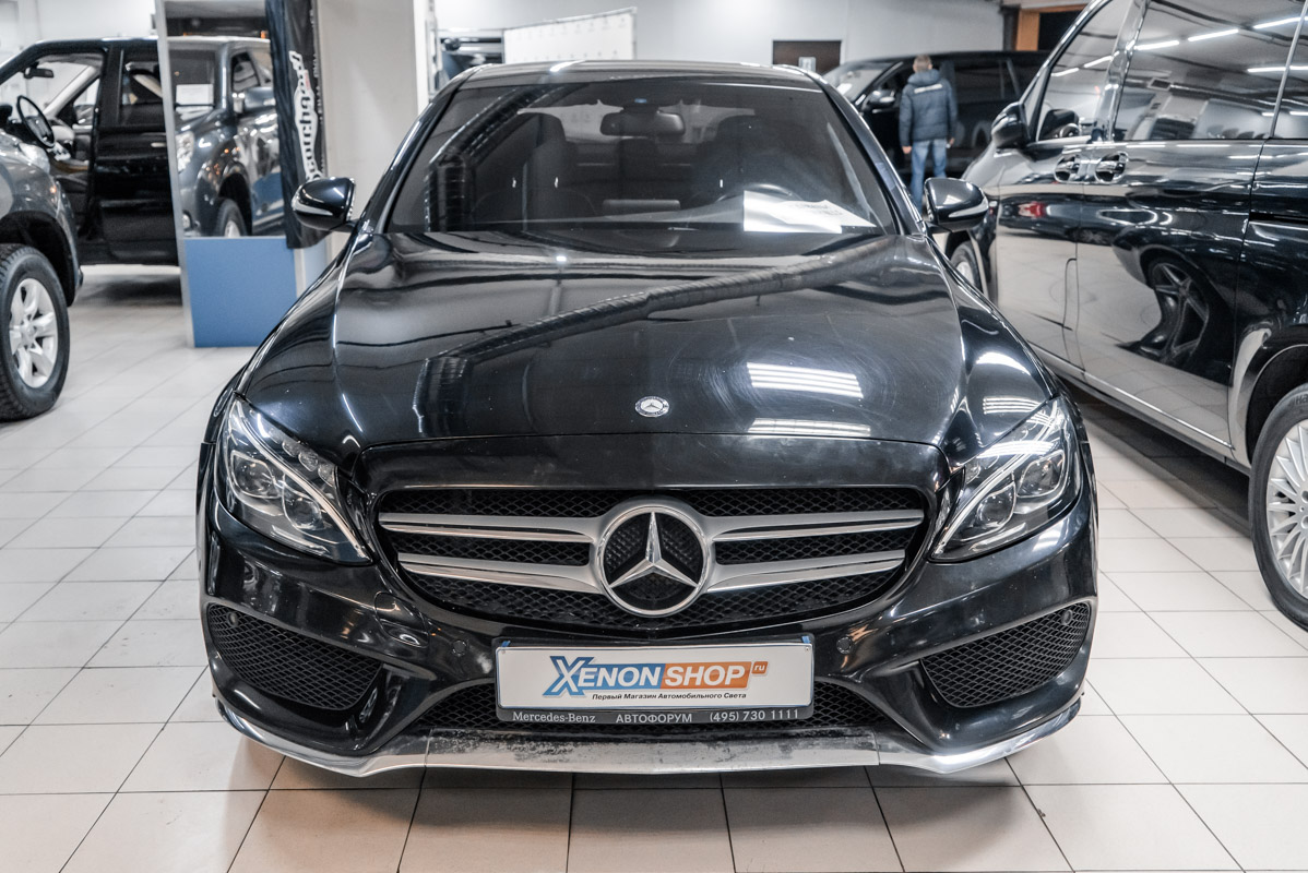 Запотевание фар мерседес w205