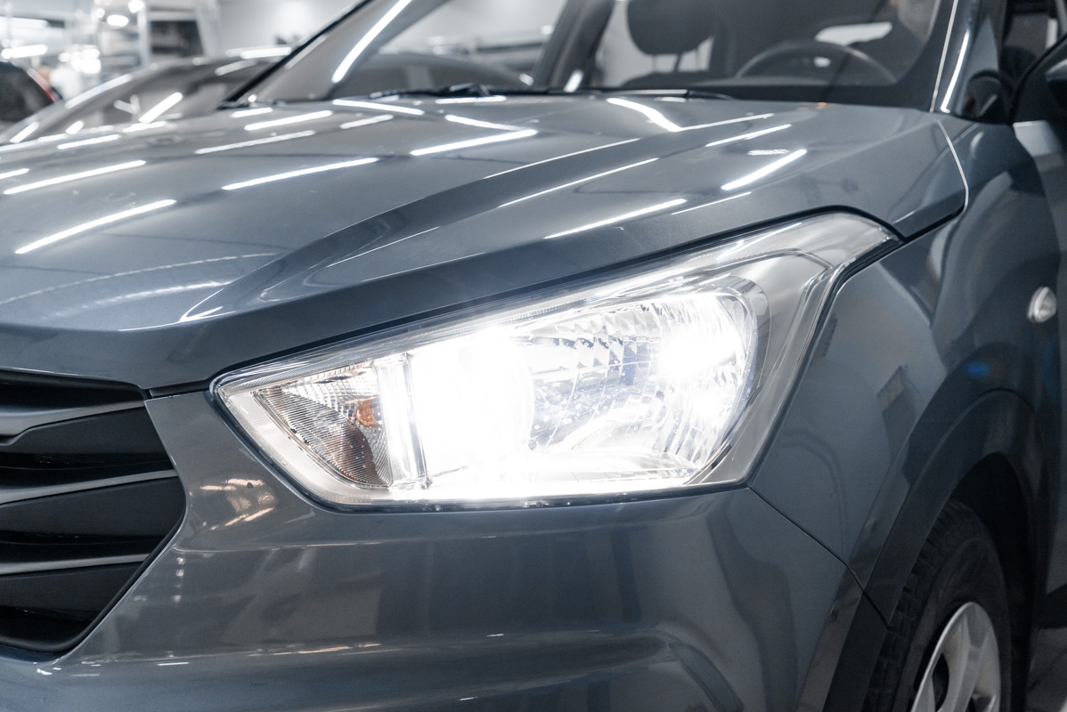 Какие светодиодные лампы подходят для линзовых фар hyundai creta и автомобильных ламп для рестайлинга hyundai creta 1 поколения [2020-2021] (подтяжка лица hyundai creta 1 поколения)