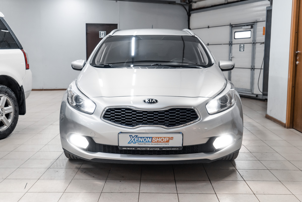 Туманки киа сид. ПТФ Kia Ceed 2014. Противотуманки led Kia Ceed JD. Кия СИД 2 противотуманки led. Led ПТФ Kia Ceed 2.