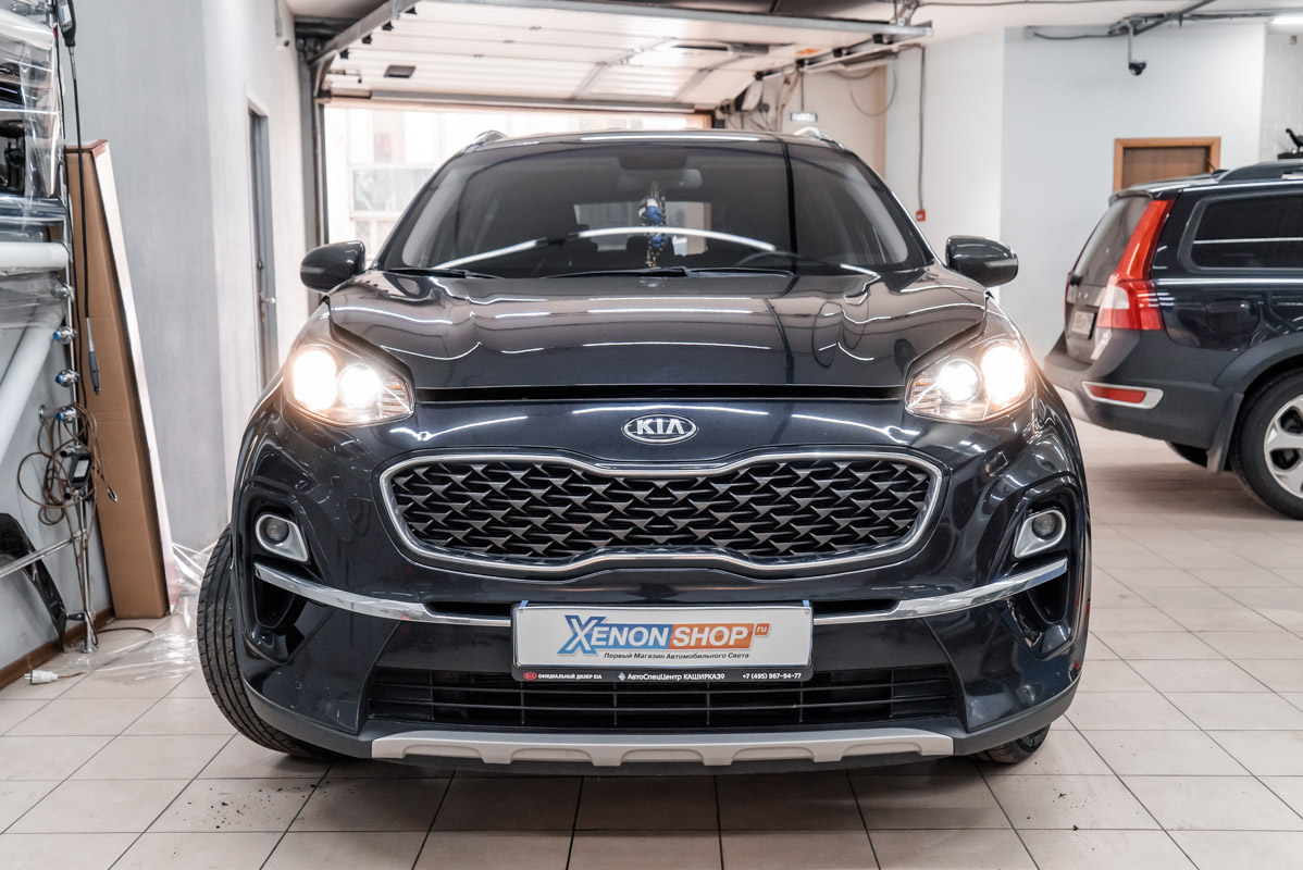 Как менять led лампы на kia sportage 4 2021 ql 2021