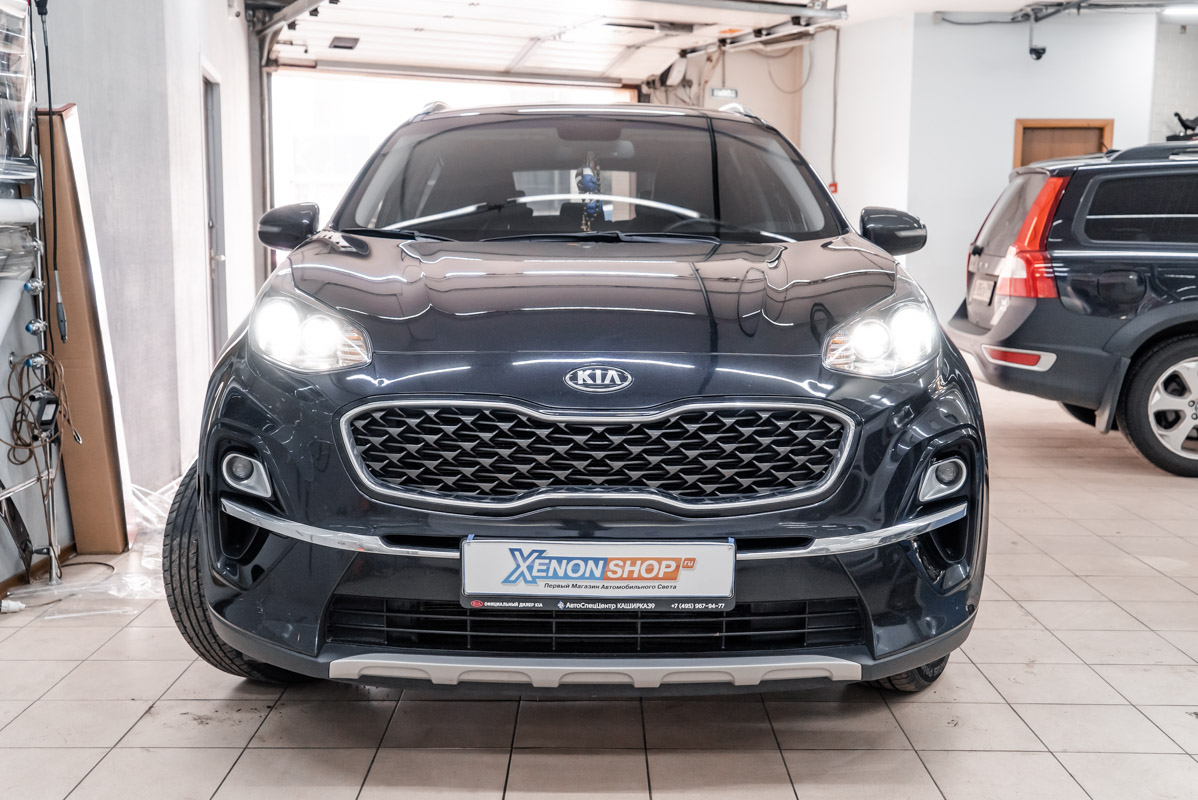 Как менять led лампы на kia sportage 4 2021 ql 2021