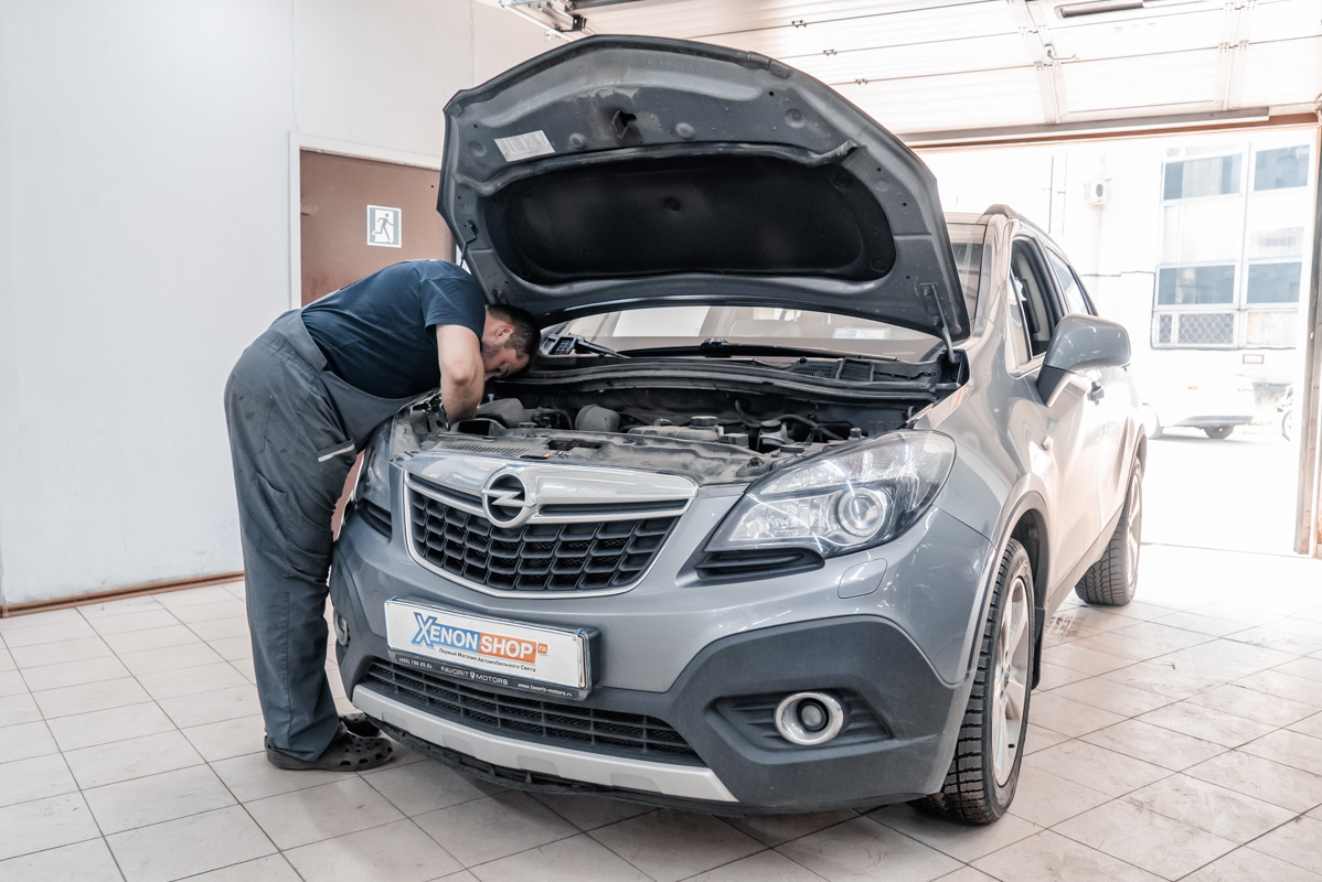 Авто в работе.