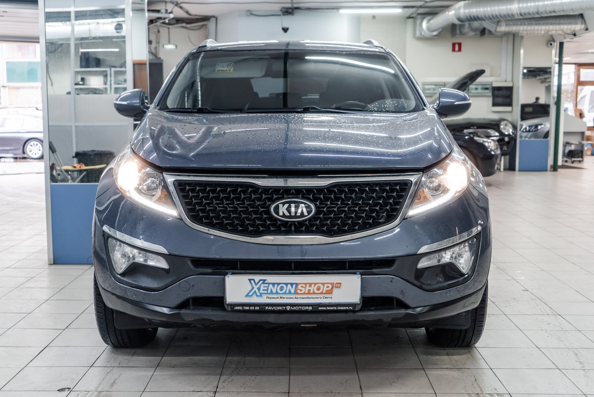 Как менять led лампы на kia sportage 4 2021 ql 2021