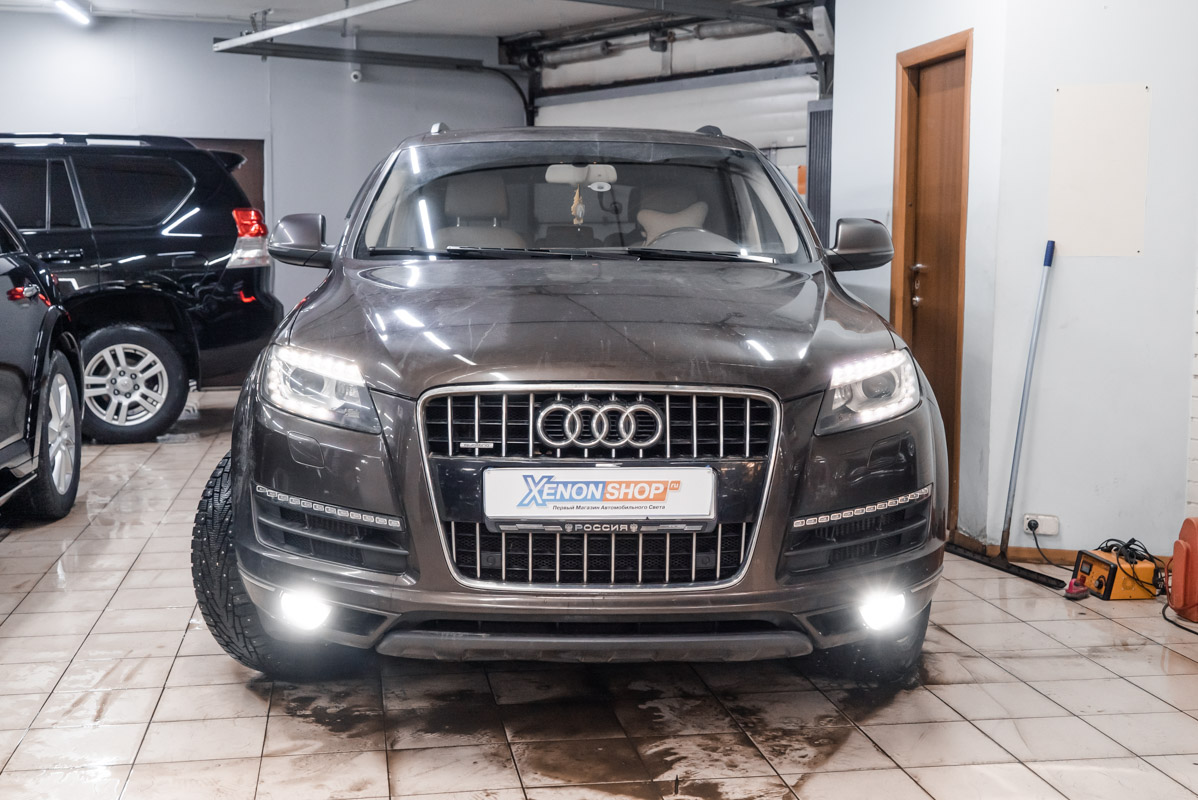 Вид автомобиля после работы.