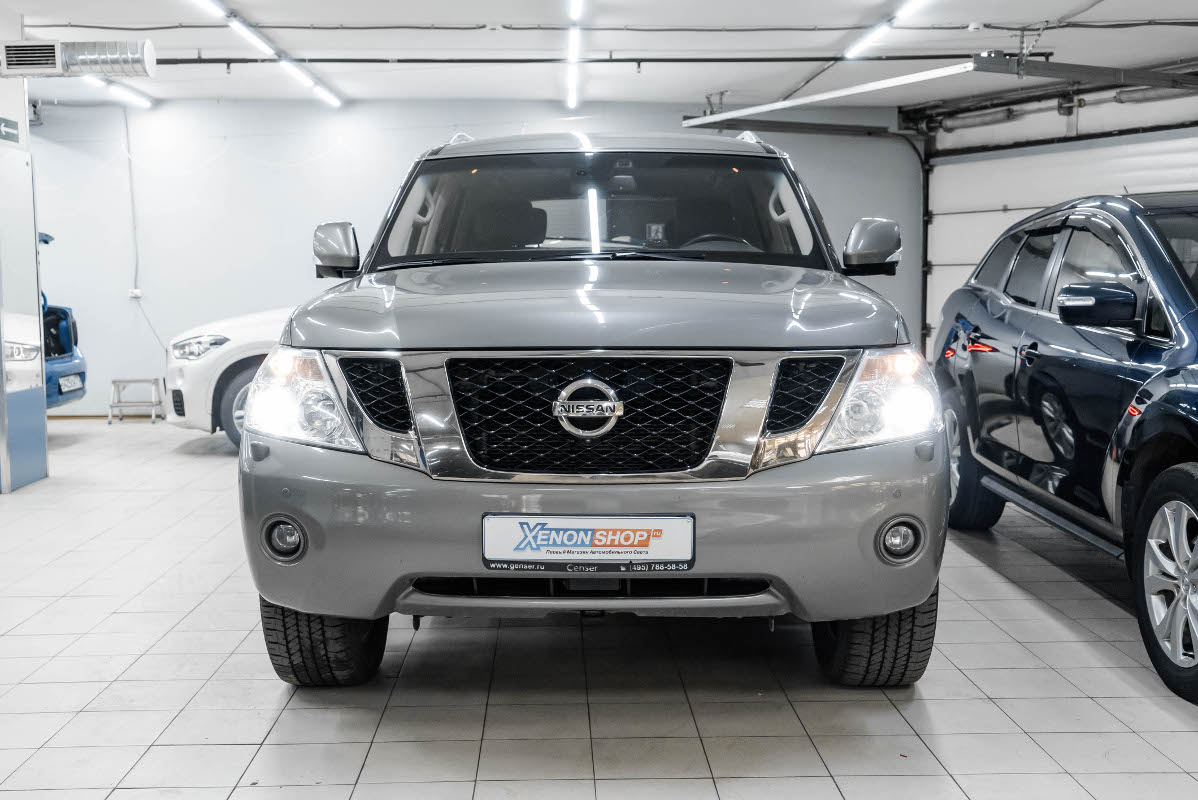 фары nissan patrol y62