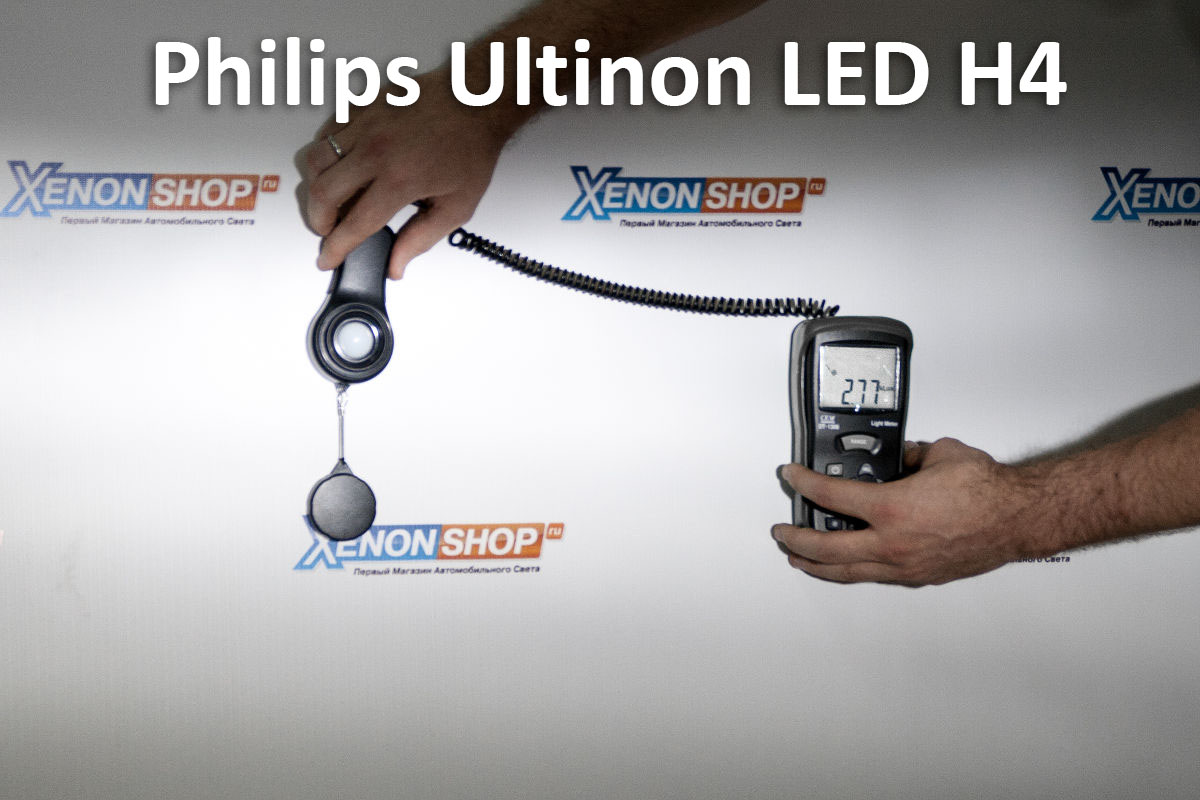 Ampoule LED H4 ULTINON X2 PHILIPS - 11342ULWX2 PHILIPS - Feu de