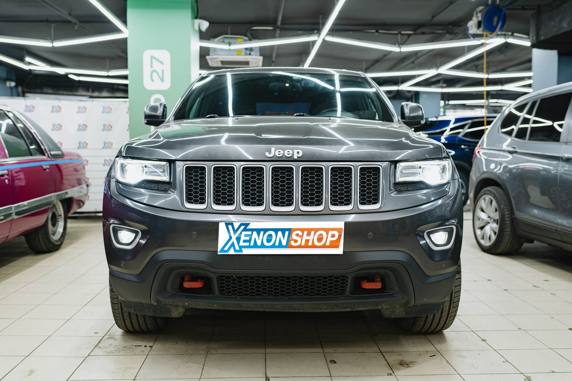 Вид автомобиля после работы.