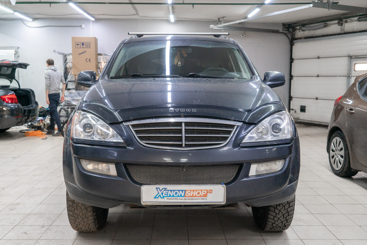 Вид автомобиля после работы.
